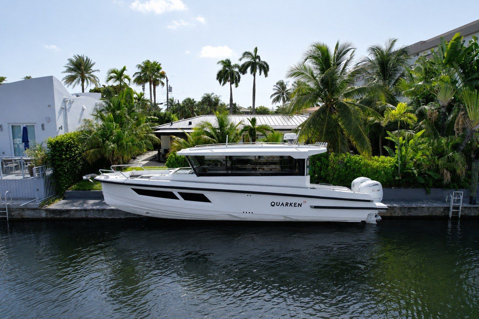 2024 Quarken 35 Cabin Tourer — Twin Yamaha 350s, North Miami Beach