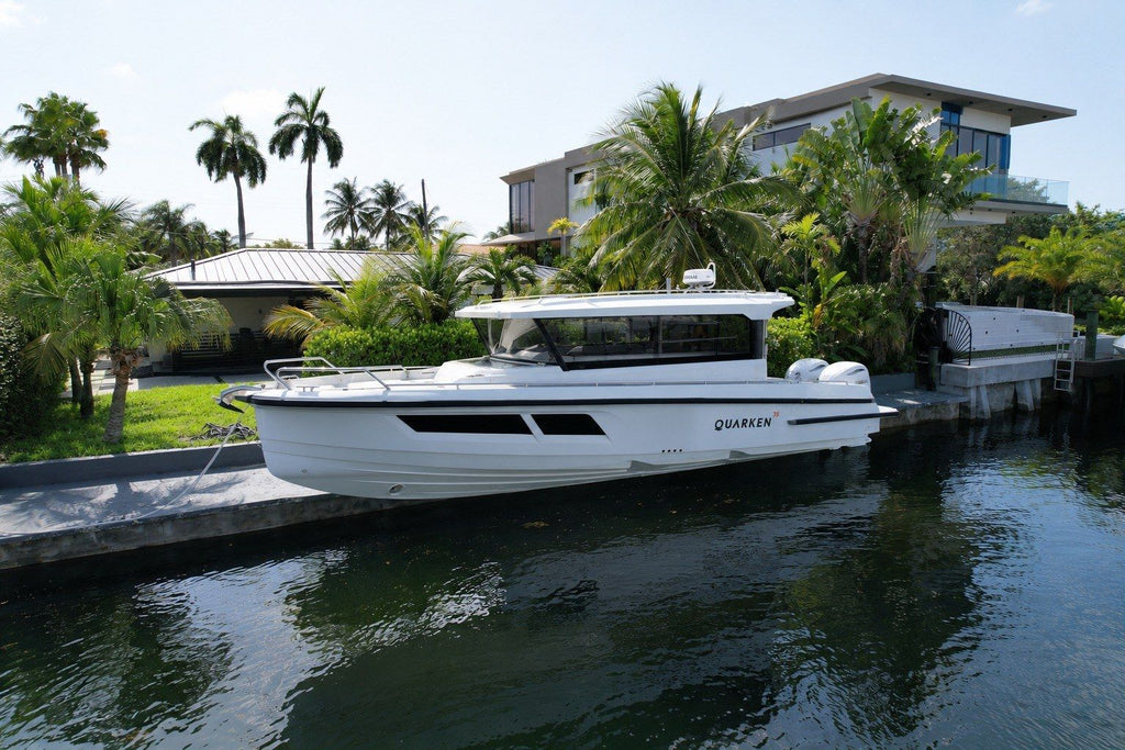 2024 Quarken 35 Cabin Tourer — Twin Yamaha 350s, North Miami Beach