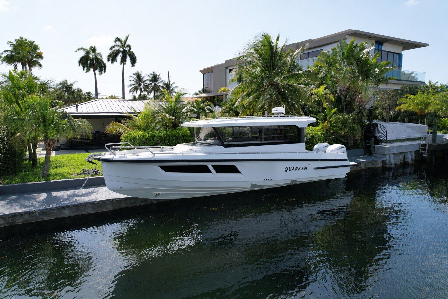 2024 Quarken 35 Cabin Tourer — Twin Yamaha 350s, North Miami Beach
