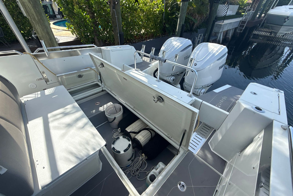 2024 Quarken 35 Cabin Tourer — Twin Yamaha 350s, North Miami Beach