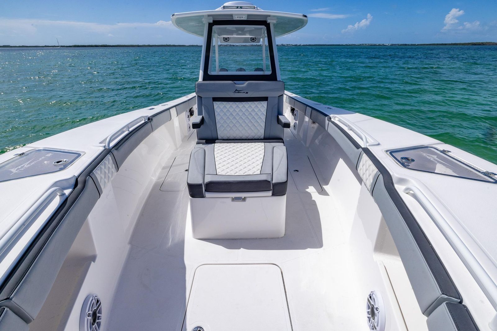 2025 Streamline R 35 — Triple Mercury 400 V10s (1200 hp), Key Largo