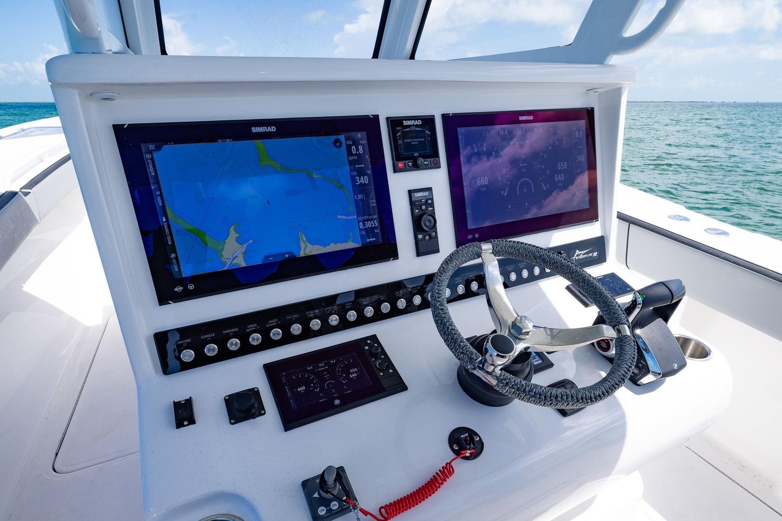 2025 Streamline R 35 — Triple Mercury 400 V10s (1200 hp), Key Largo