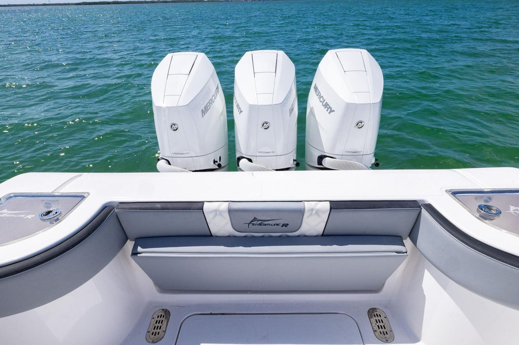 2025 Streamline R 35 — Triple Mercury 400 V10s (1200 hp), Key Largo