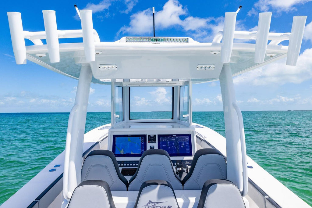 2025 Streamline R 35 — Triple Mercury 400 V10s (1200 hp), Key Largo