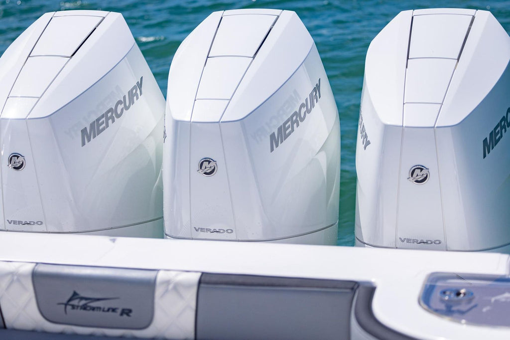 2025 Streamline R 35 — Triple Mercury 400 V10s (1200 hp), Key Largo
