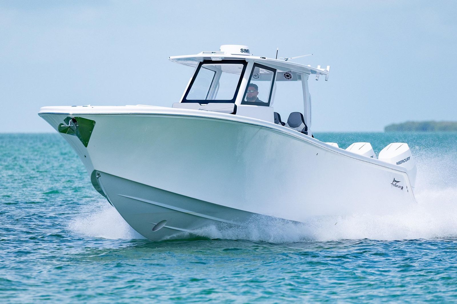 2025 Streamline R 35 — Triple Mercury 400 V10s (1200 hp), Key Largo