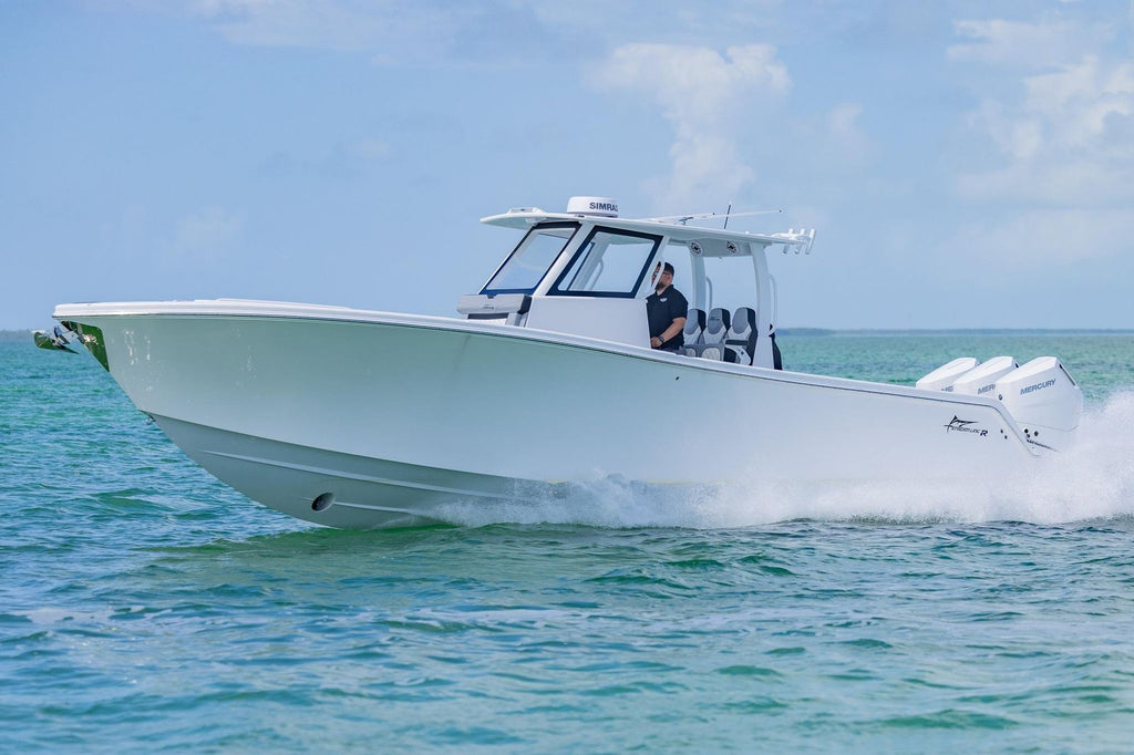 2025 Streamline R 35 — Triple Mercury 400 V10s (1200 hp), Key Largo
