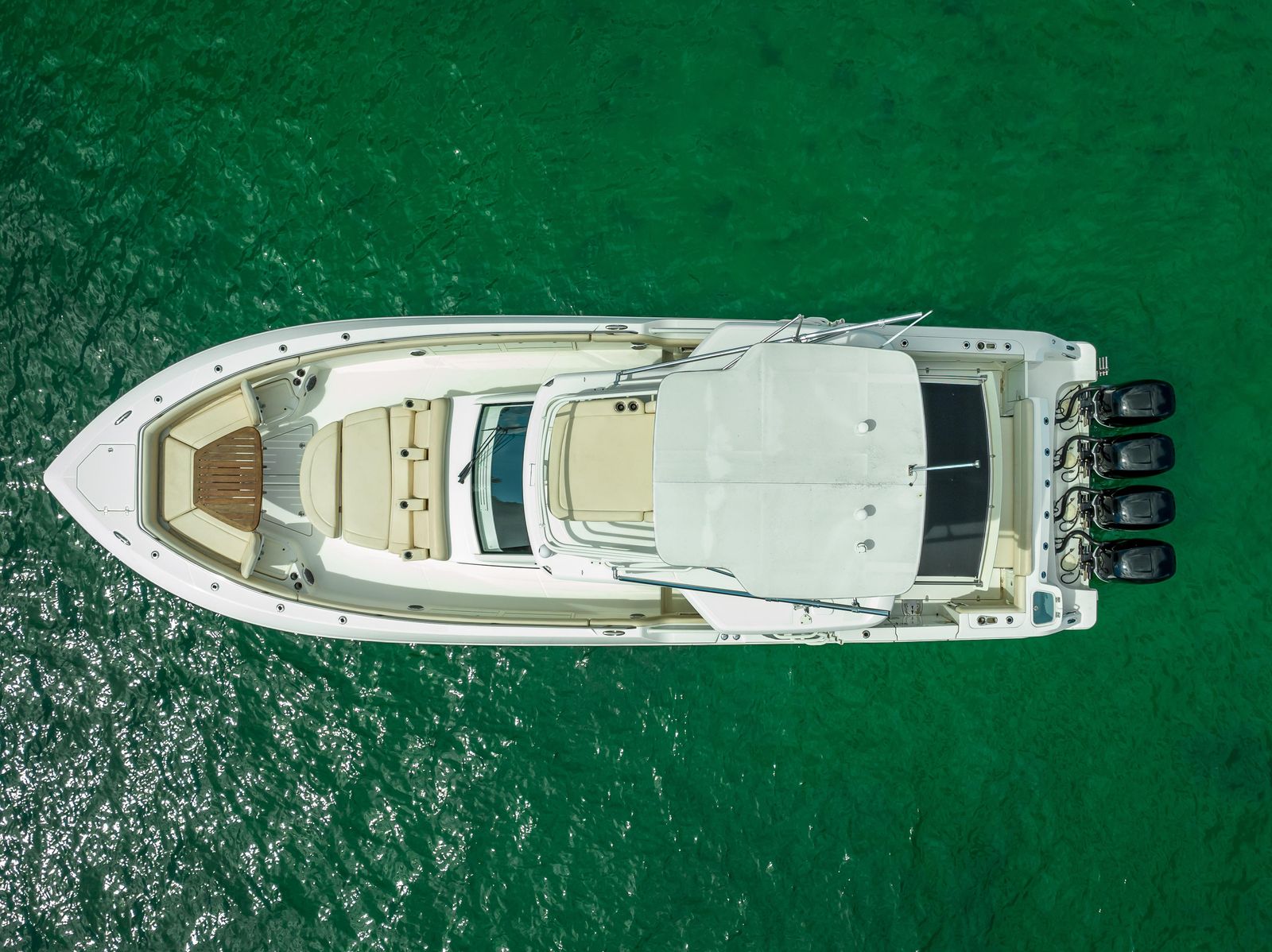 2016 Boston Whaler 420 Outrage — Quad Mercury 350 Verado, Fort Lauderdale