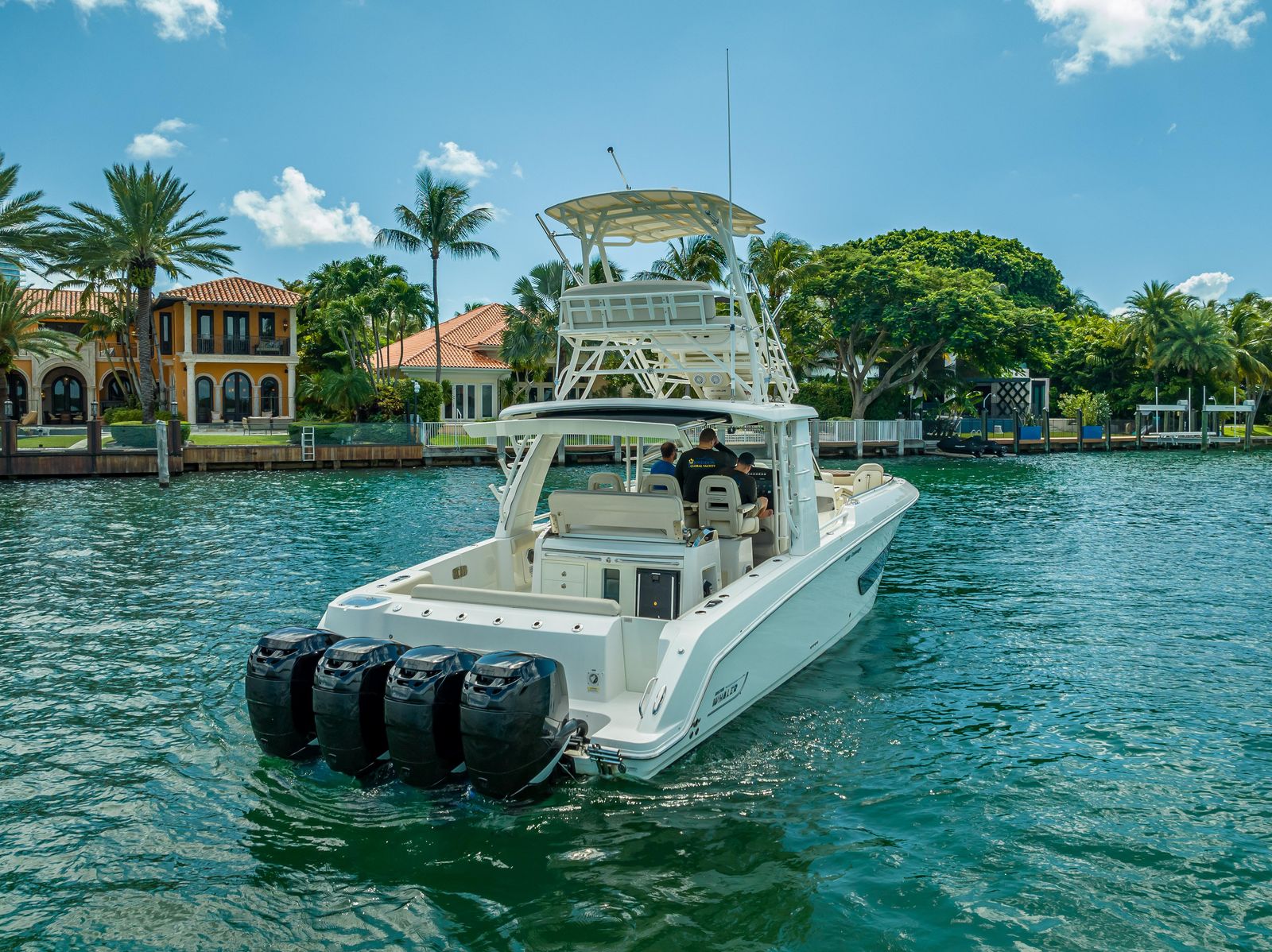 2016 Boston Whaler 420 Outrage — Quad Mercury 350 Verado, Fort Lauderdale